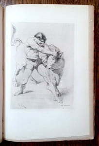 Ompdrailles le Tombeau-des-Lutteurs. Avec 16 eaux-fortes hors texte & 7 dans le texte par Rodolphe Julian.