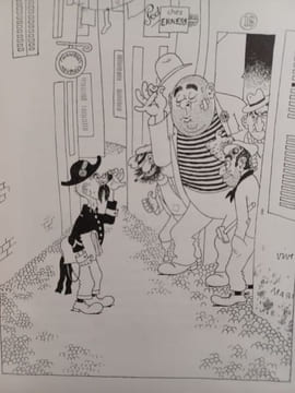 La Rue sans loi. 32 dessins de Dubout commentés par Pierre Devaux. . DEVAUX Pierre. DUBOUT
