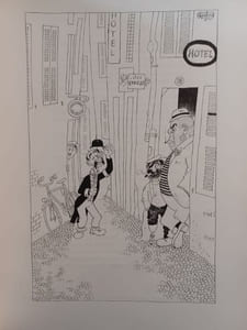 La Rue sans loi. 32 dessins de Dubout commentés par Pierre Devaux. 