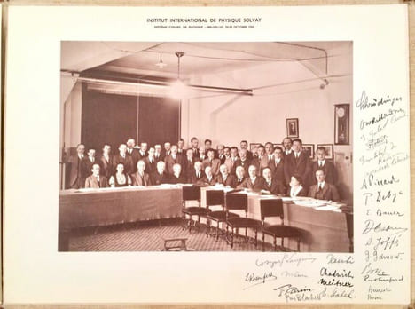 1911-1961. Cinquantenaire du premier Conseil de Physique Solvay.. CREUZ Serge.