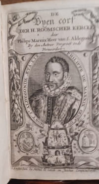 De Byen corf der H. Roomscher Kercke door Philips Marnix Heer van S. Aldegond. By den Auteur Vergroot ende Vermeerdert.