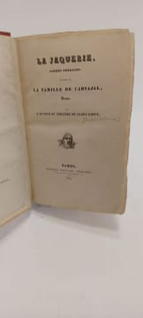 La Jaquerie. Scènes féodales. Suivies de La Famille de Carvajal. Drame. Par l'auteur du théâtre de Clara Gazul. . [Prosper MERIMEE]. 