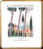 Un jardin italien. Poèmes de Mary Robinson, illustrations de Maurice Denis, gravures de Jacques Beltrand.. DENIS ROBINSON Mary.