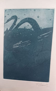 Le Livre d'Urizen (1794). Nouvelle traduction française par J.-P. Teste. Eaux-fortes originales de Frédéric Benrath. . BLAKE William.