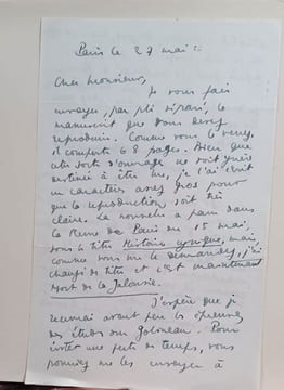 Mort de la Jalousie. . LACRETELLE Jacques de. 