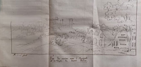 Voyage en Sicile fait en 1820 et 1821. Relation comprenant : 1° La description de la Sicile considérée principalement sous le rapport des antiquités ...