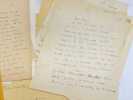 18 lettres autographes signées de Louis-Ferdinand Céline à lécrivaine belge Évelyne Pollet.. CÉLINE, Louis-Ferdinand.