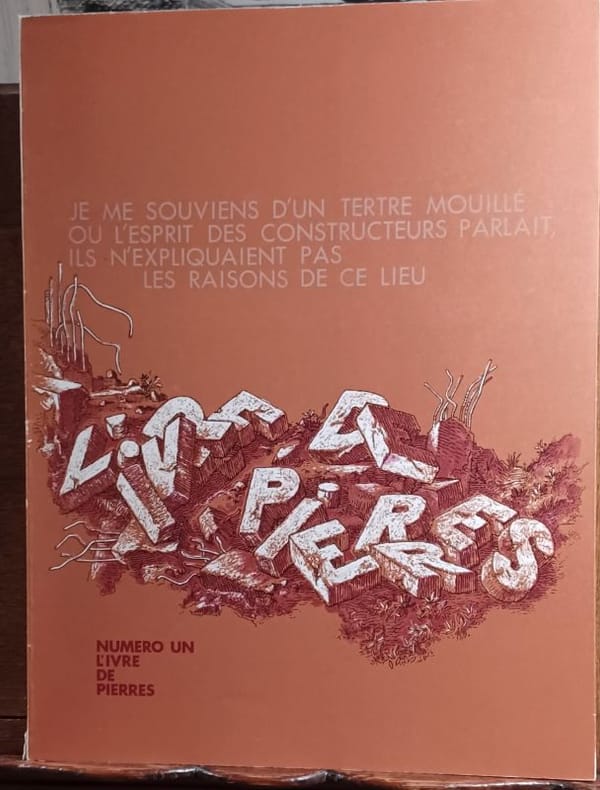 L'Ivre de pierres. Numéro 1. 1977.