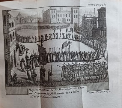 Histoire des Inquisitions. Où l'on rapporte l'origine & le progrès de ces Tribunaux, leurs variations, & la forme de leur Jurisdiction et l'extrait du ...