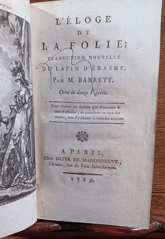 Éloge de la folie d’Érasme