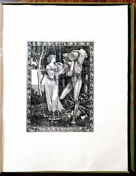 Eight Illustrations to Shakespeare's Tempest Designed by Walter Crane. Engraved and Printed by Duncan C. Dallas.. CRANE.