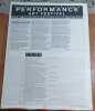 Performance Art Festival. . D'HONDT R. 