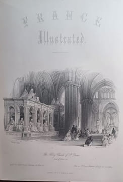 La France au XIXe siècle. Illustrée dans ses monuments et ses plus beaux sites.. DELILLE Charles-Jean, ALLOM Thomas