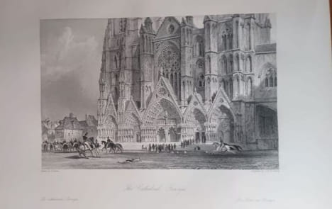 La France au XIXe siècle. Illustrée dans ses monuments et ses plus beaux sites.. DELILLE Charles-Jean, ALLOM Thomas