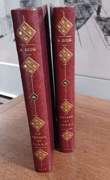 Voyage au Congo. Carnets de route. Le retour du Tchad. Suite du Voyage au Congo. . GIDE André.