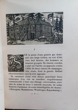 Terres de silence. Traduction de J. G. Delamain. Bois gravés par Lébédeff. . WHITE Stewart Edward.