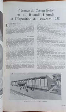 L'Eventail. Album 1958. Conçu et publié à l'ocasion de l'Exposition Universelle et Internationale de Bruxelles. . undefined