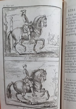 École de Cavalerie, contenant la connaissance, l'instruction et la conservation du cheval. . LA GUERINIERE François Robichon de.