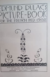 Picture Book for the french Red Cross. All profits on sale given to the Croix rouge française, Comité de Londres;