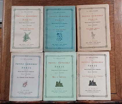 La Mésangère. Les Petits Mémoires de Paris. Contenant quatre eaux-fortes originales d'Henri Boutet. . BOUTET Henri.