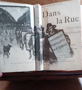 Dans la rue. Chansons et monologues. Dessins de Steinlen. Ed. définitive. 36ème mille.
