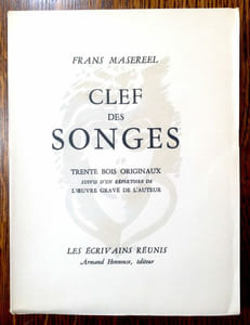 Clef des Songes. Trente bois originaux suivis d'un répertoire de l'oeuvre gravé de l'auteur.