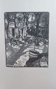 Gravure. Menu pour la Société des Amis des Livres du 4 juin 1912. 