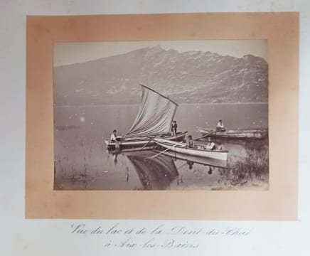 Vues d'Aix les Bains et environs. 12 photographies. . undefined
