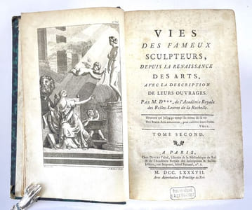 Vies des fameux architectes depuis la Renaissance des arts, avec la description de leurs ouvrages. 