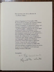 Premier Colloque de l'Académie des Goélands / First Colloquium of the Gull Academy. Traduit de l'anglais par Marie-Claude White.