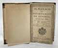 Almanach du département de l'Ourte, pour l'an 1810. Avec : Almanach du département de l'Ourte et de la cour impériale de Liège pour l'an 1814. . 