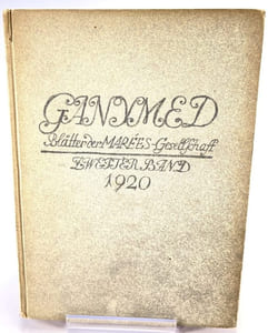Ganymed. Blätter der Marées-Gesellschaft. N°1 et 2. 