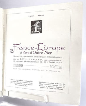 France-Europe et Pays d'Outre-Mer. Recueil de documents économiques internationaux. 1929. . undefined