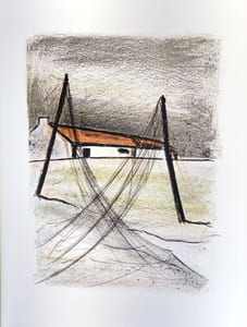 La Guirlande des dunes. Préface inédite de Armand Lanoux. Lithographies originales de Georges Laporte.