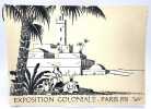 Exposition coloniale Paris 1931. Photographie réplique temple d'Angkor. . 