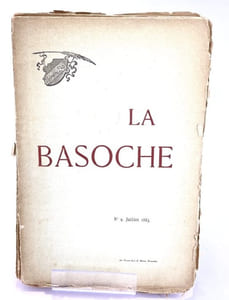 La Basoche. Revue littéraire et artistique. N° 1 à 12, tête de collection. 