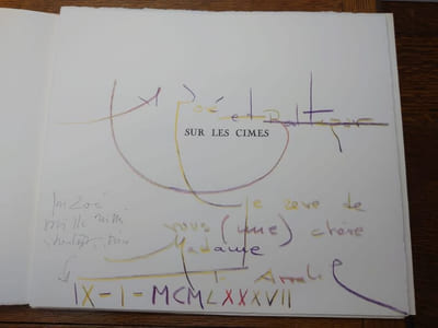 Sur les cimes. 