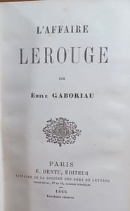L'Affaire Lerouge.