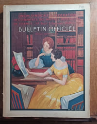 Pour l'imprimeur et le bibliophile. Les arts de reproductions graphiques. L'histoire de la gravure. Le papier à travers les âges. Bulletin officiel de l'Union Syndicale des Maîtres Imprimeurs. 