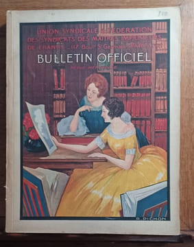 Pour l'imprimeur et le bibliophile. Les arts de reproductions graphiques. L'histoire de la gravure. Le papier à travers les âges. Bulletin officiel de ...