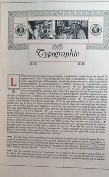 Pour l'imprimeur et le bibliophile. Les arts de reproductions graphiques. L'histoire de la gravure. Le papier à travers les âges. Bulletin officiel de ...