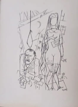 Port d'eaux-mortes. Récit orné de huit lithographies originales de Georges Grosz. . MAC ORLAN Pierre, GROSZ Georges.