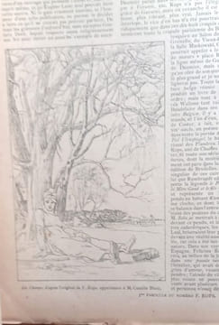 La Plume : 15/6/1896 n° spécial Félicien ROPS + pointe-sèche "La Muse de ROPS". ROPS Félicien.