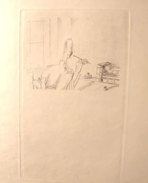 Le jour de l'an d'un vagabond. Gravures au burin de Laboureur. Exemplaire de tête avec trois suites. . LABOUREUR, GLATIGNY Albert.