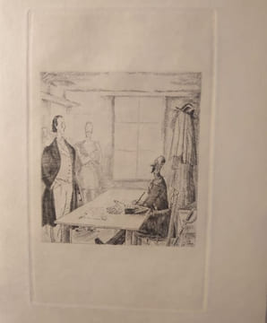 Le jour de l'an d'un vagabond. Gravures au burin de Laboureur. Exemplaire de tête avec trois suites. . LABOUREUR, GLATIGNY Albert.