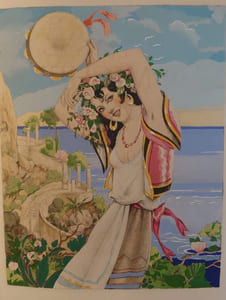Le livre de San Michele. illustrations de Brunelleschi. Exemplaire de tête avec double suite et accompagné d'une aquarelle originale signée. 