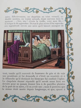 Fabliaux du Moyen Age. Aquarelles de Jean Gradassi. . GRADASSI Jean. 