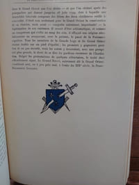 Histoire de la Franc-Maçonnerie Française. La Franc-maçonnerie chez Elle. Bois originaux d'Antonio Galbez. Deuxième édition revue et corrigée.