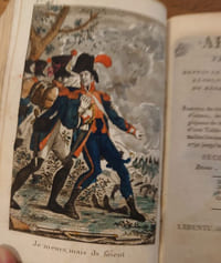 Victoires et revers des armées françaises ou Abrégé historique des Campagnes des Français, depuis le commencement de la Révolution française jusqu'en 1815. Relié avec : Les Armées françaises depuis le commencement de la révolution jusqu'à la fin du règne de Bonaparte, ou Recueil de traits de bravoure... Suivi d'une table chronologique de toutes les batailles livrées par les armées françaises depuis 1792 jusqu'en 1815. Seconde édition.