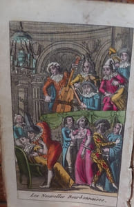 L'almanach des quatre couleurs, ou les loisirs de M. Fagotin. Étrennes lyriques et comiques sur les plus jolis airs. Ornées de figures en taille-douce. 